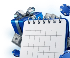 Get a new bonus<br>every single day!